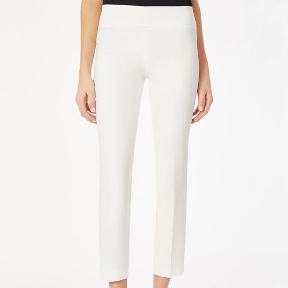 🖤Jones New York Solid  Pull-on Straight Leg Capri Pants🖤 - Picture 1 of 8